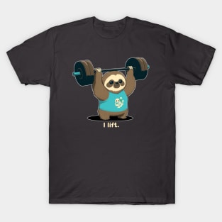 Weightlifting Sloth T-Shirt